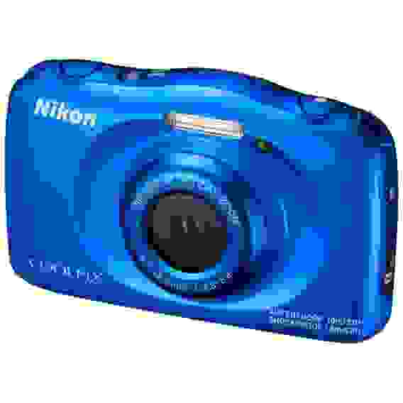 Фотоаппарат компактный Nikon Coolpix W100 Blue Backpack kit