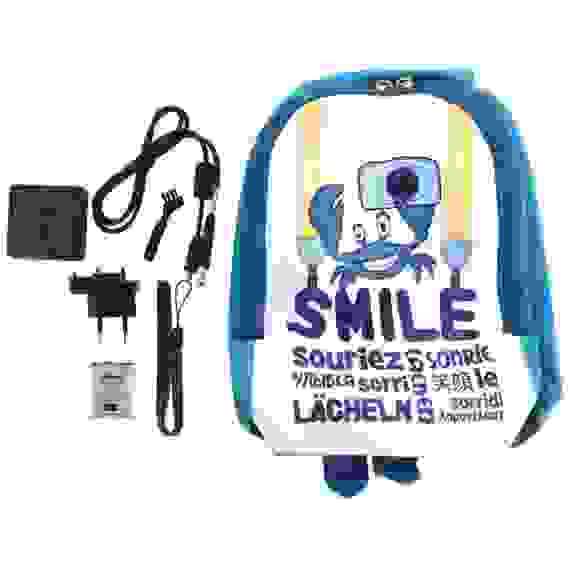 Фотоаппарат компактный Nikon Coolpix W100 Blue Backpack kit