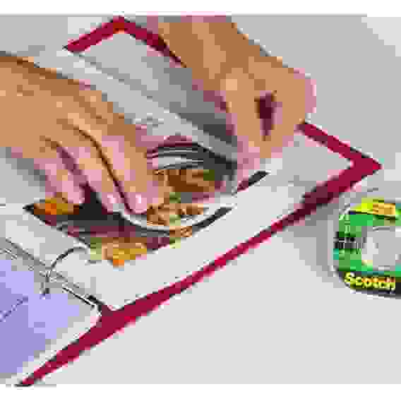 Клейкая лента канцелярская Scotch Magic невидимая матовая 19 мм х 33 м