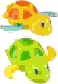 Happy Baby Swimming Turtles