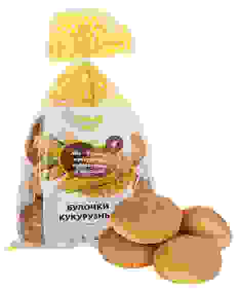 Булочки Русский хлеб кукурузные 6 штук