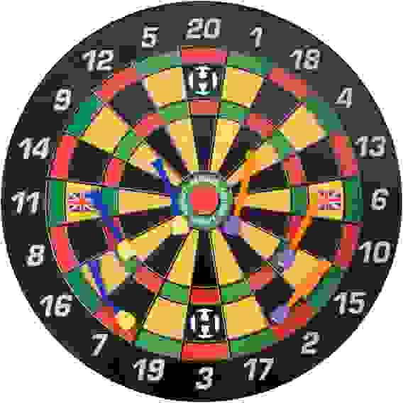 Набор для магнитного дартса Harrows