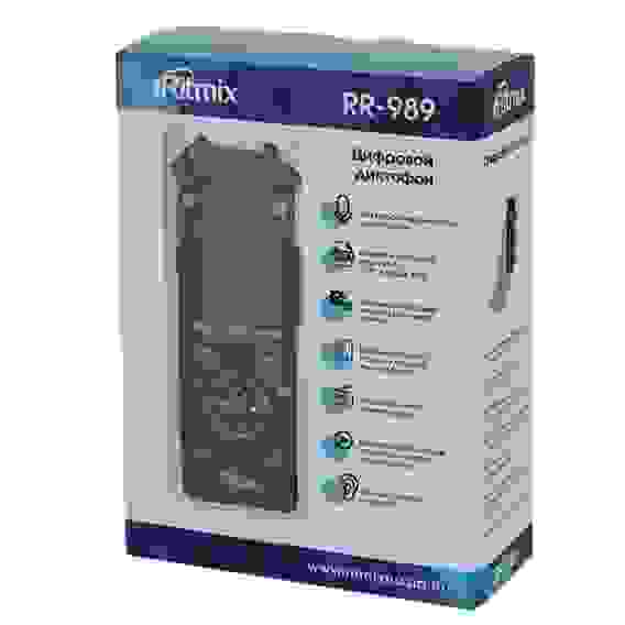 Диктофон цифровой Ritmix RR-989 8Gb