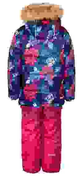 Комплект (куртка, полукомбинезон) GUSTI, фиолетовый