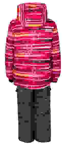 Комплект (куртка, полукомбинезон) GUSTI, розовый/желтый