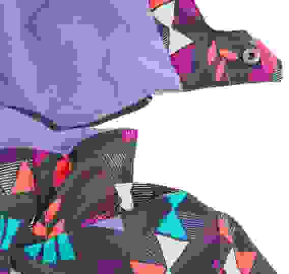 Комплект (куртка, брюки и шарф) DEUX PAR DEUX, мультицвет