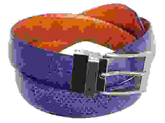 Ремень из кожи морской змеи "Икахека"